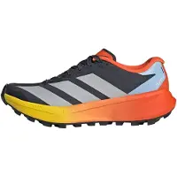 Adidas Loopschoen 'Agravic 4' lichtblauw / antraciet / zilvergrijs / donkeroranje