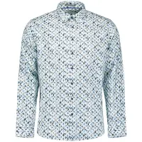 No-excess Overhemd pastelblauw / donkerblauw / stone grey / wit