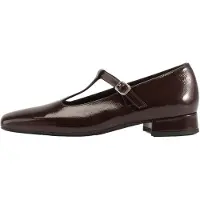 Vagabond SHOEMAKERS Ballerina met riempjes 'Debbi' donkerbruin