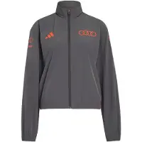 Adidas Sweatshirt donkergrijs / oranje