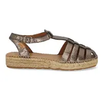Toni pons Espadrilles Dames Zilver Leer | Maat 38