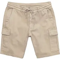 JP 1880 Regular Fit Cargo Shorts lichtbruin, Effen