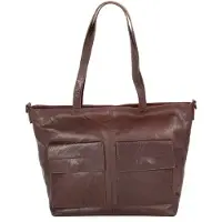 Spikes & Sparrow Bronco Shopper donkerbruin