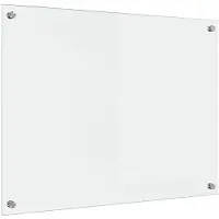 vidaXL Keukenachterwand Transparant 80 x 60 cm gehard glas