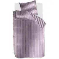 Beddinghouse Dekbedovertrek Veya Mauve Seersucker-140 x 200 / 220 cm | 1-Persoons