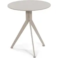 Spinder Design bijzettafel Daley Low - Silky Taupe - Ø 38