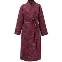 Pip studio Jasmin Jacquard Bathrobe Donker roze L