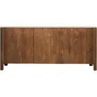 Fonq Brato Dressoir met Marmeren Blad - Mangohout