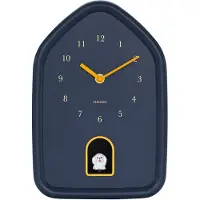 Karlsson Modern Doggy Wandklok | Ø29.1cm | Dark blauw