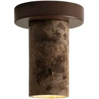 It´s about RoMi LED Plafondlamp Tivoli | 1X GU10 Max 10W | Brown