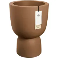 Elho Bloempot Amber Coupe Bruin D 41 H 58 Cm
