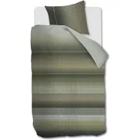 Kardol Dekbedovertrek Charlottesville Green Katoensatijn-140 x 200 / 220 cm | 1-Persoons