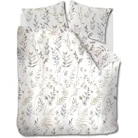 Ariadne at Home Dekbedovertrek Twigs Wit Flanel-240 x 200 / 220 cm | Lits-Jumeaux