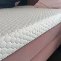 Mörgenn Luxe Topper Suprême - Koudschuim + Serene Schuim - Luxe Hexagon tijk - 80x200 cm - 12 cm