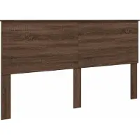vidaXL Hoofdbord Bruine eik 100 cm Geconstrueerd hout