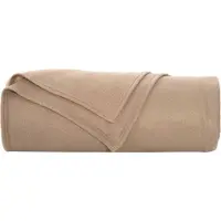 vidaXL Dekentjes 6 st Camel 350 x 270 cm 8,09 kg Fleece