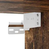 vidaXL TV Wandkast 59,5 x 31 x 80 cm Rook Eiken Bewerkt hout