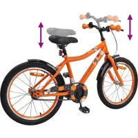 vidaXL Kinderfiets 20 Inch voor 6-11 jaar oud Oranje