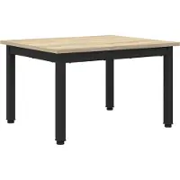vidaXL Salontafel Sonoma 60 x 50 x 36 cm Bewerkt hout