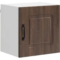 vidaXL Vaatwasserpaneel Kalmar 2 pcs Bruin Eiken Bewerkt hout