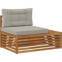 vidaXL 5 st Buiten bank set Massief Acacia Hout en Polyester