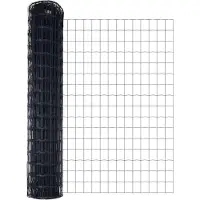 vidaXL Euro-hek met betonnen voetstuk 10 x 1,2 m PVC-Coated Staal Mesh
