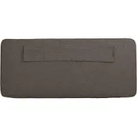vidaXL Gestoffeerd hoofdbord Bruin en Taupe 160 cm Massief grenenhout