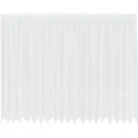 vidaXL Lacegordijn Wit 240 x 500 cm Polyester