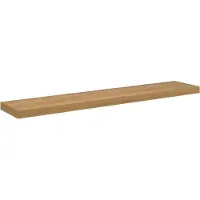 vidaXL Wandplank Muurmontage Bruin 120 x 23,5 x 3,8 cm Bewerkt hout