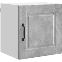 vidaXL Wandkast PORTO Beton Grijs 40 x 31 x 40 cm Bewerkt hout