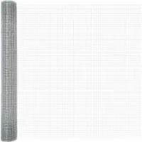 vidaXL Gelast gaashek 2500 x 120 cm Zilver