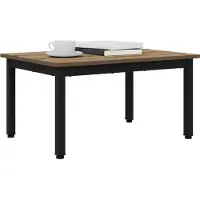vidaXL Salontafel Ambachtelijk Eiken 70 x 50 x 36 cm Bewerkt hout