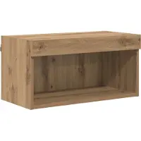 vidaXL TV Wand Eenheid 6 st Artisan Eiken Bewerkt hout