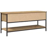 vidaXL Tv-meubelset 100 x 35 x 45 cm Artisan Eiken Bewerkt hout