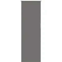 vidaXL Verduisteringsgordijn, grijs, 45x150 cm, stofbreedte 40,7 cm, polyester