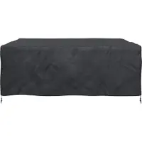 vidaXL Meubelbescherming Effen Zwart 200 x 200 x 90 cm 420D