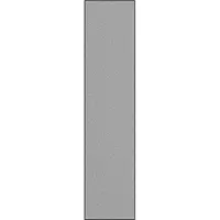 vidaXL Deurmat 115x500 cm grijs