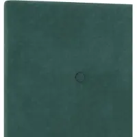 vidaXL Hoofdbord Donkergroen 90 cm Fluweel