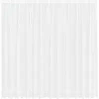 vidaXL Lacegordijn Wit 240 x 400 cm Polyester