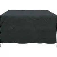 vidaXL Meubelbescherming Effen Zwart 200 x 160 x 70 cm 210D