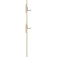 vidaXL Wandgemonteerde kapstok Muurmontage Sonoma Eik 65 x 3 x 100 cm