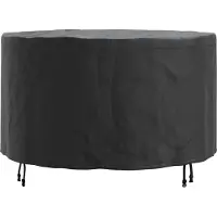 vidaXL Meubelbescherming Zwart 102 x 102 x 71 cm 420D Oxford Stof