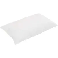 vidaXL Seizoensdekbed met kussens, 2 stuks, wit, microvezel
