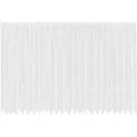 vidaXL Lacegordijn Wit 200 x 600 cm Polyester