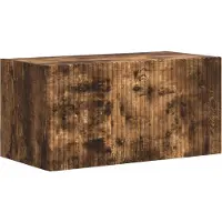 vidaXL Tv-meubelset 6 st Rook Eiken Bewerkt hout