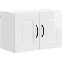 vidaXL Vaatwasserpaneel Kalmar Hoogglans wit 60 x 31 x 40 cm