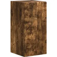 vidaXL Tv-meubelset 4 st Rook Eiken Bewerkt hout