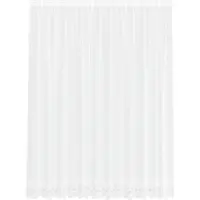 vidaXL Lacegordijn Wit 300 x 245 cm Polyester