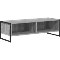 vidaXL TV Kast 100 x 36,5 x 30,5 cm Grijs Sonoma Bewerkt hout