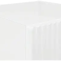vidaXL TV Wandkast 30 x 31 x 80 cm Glanzend Wit Bewerkt hout